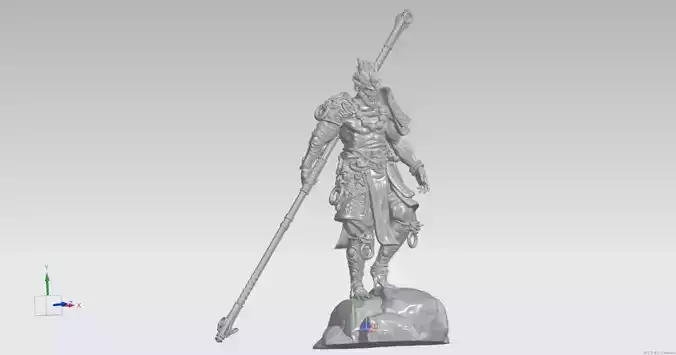 Black Myth Wukong 3D Model 3D print model