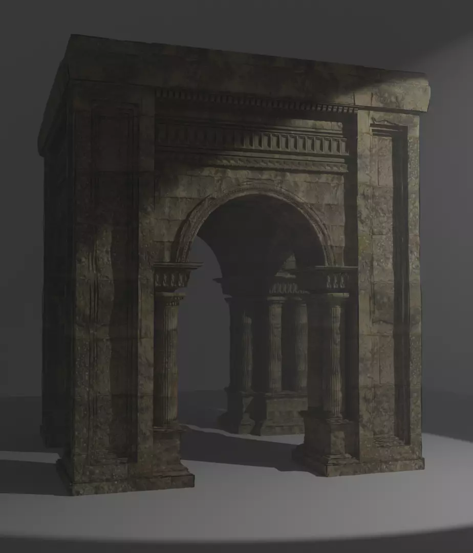 Arch model  3D model_0