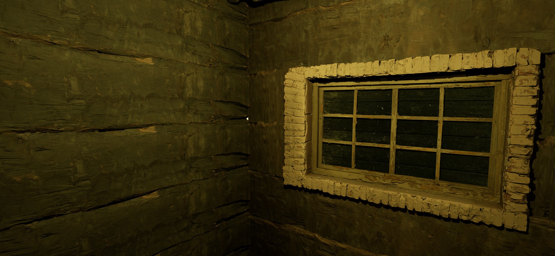 Farmer House and Barn in the Forest 3D model_86