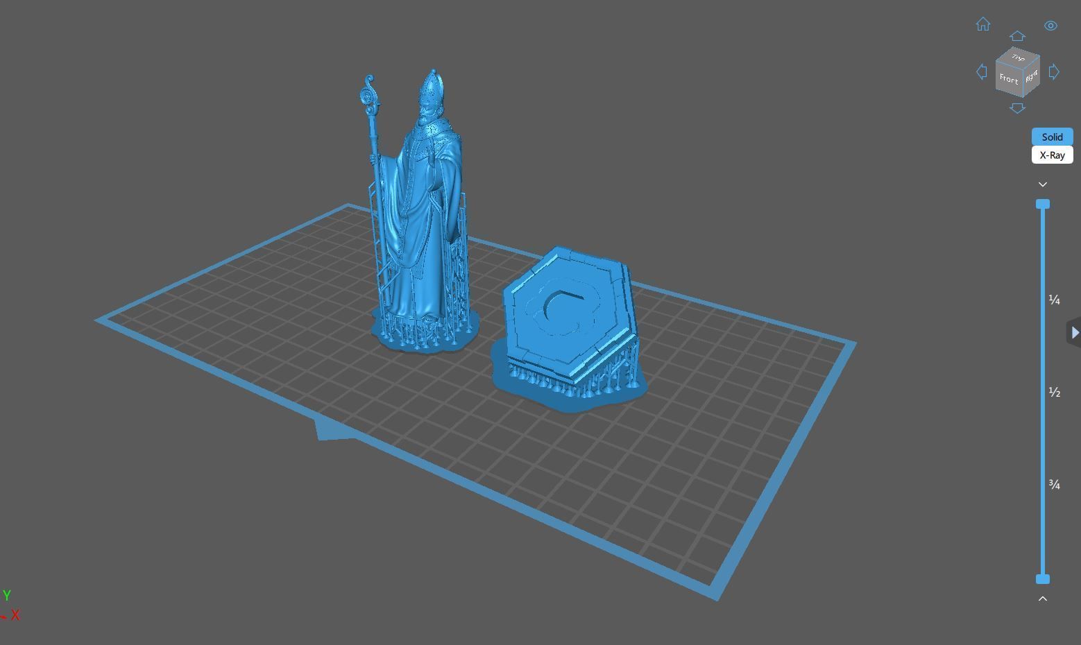 Medieval Chess Set - 3d Print Model 3D print model_22