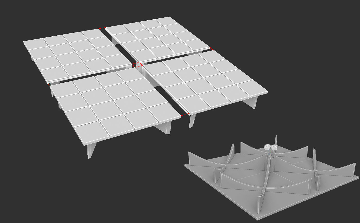 Medieval Chess Set - 3d Print Model 3D print model_11