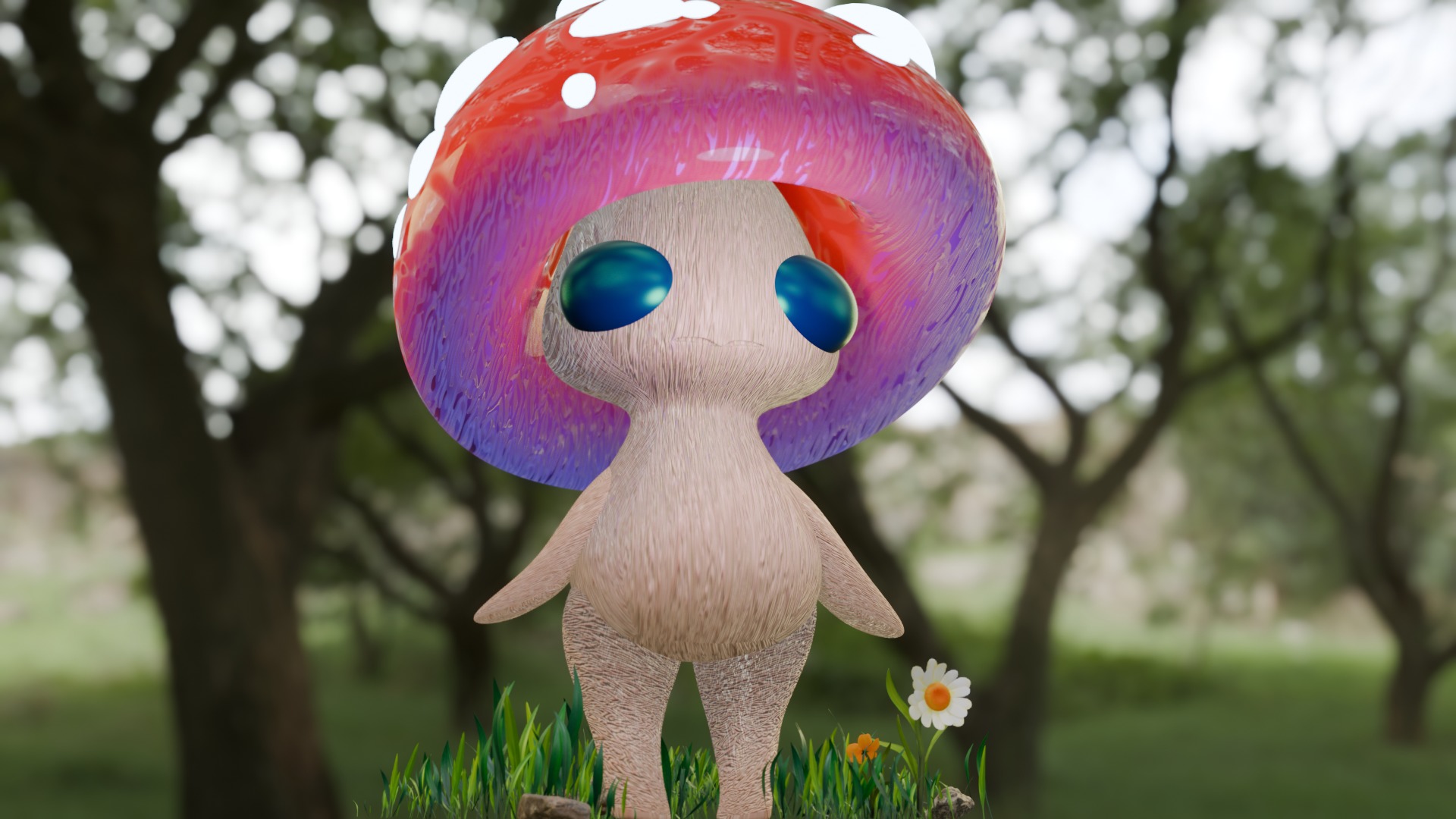 Mushroom  3D model_1
