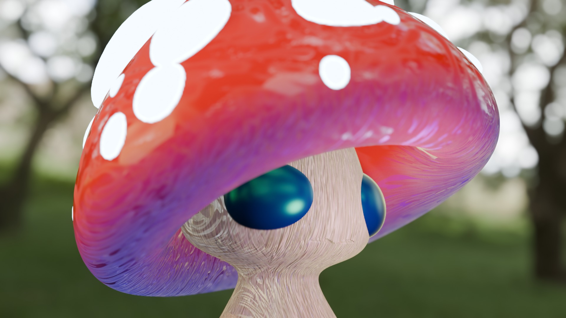 Mushroom  3D model_2