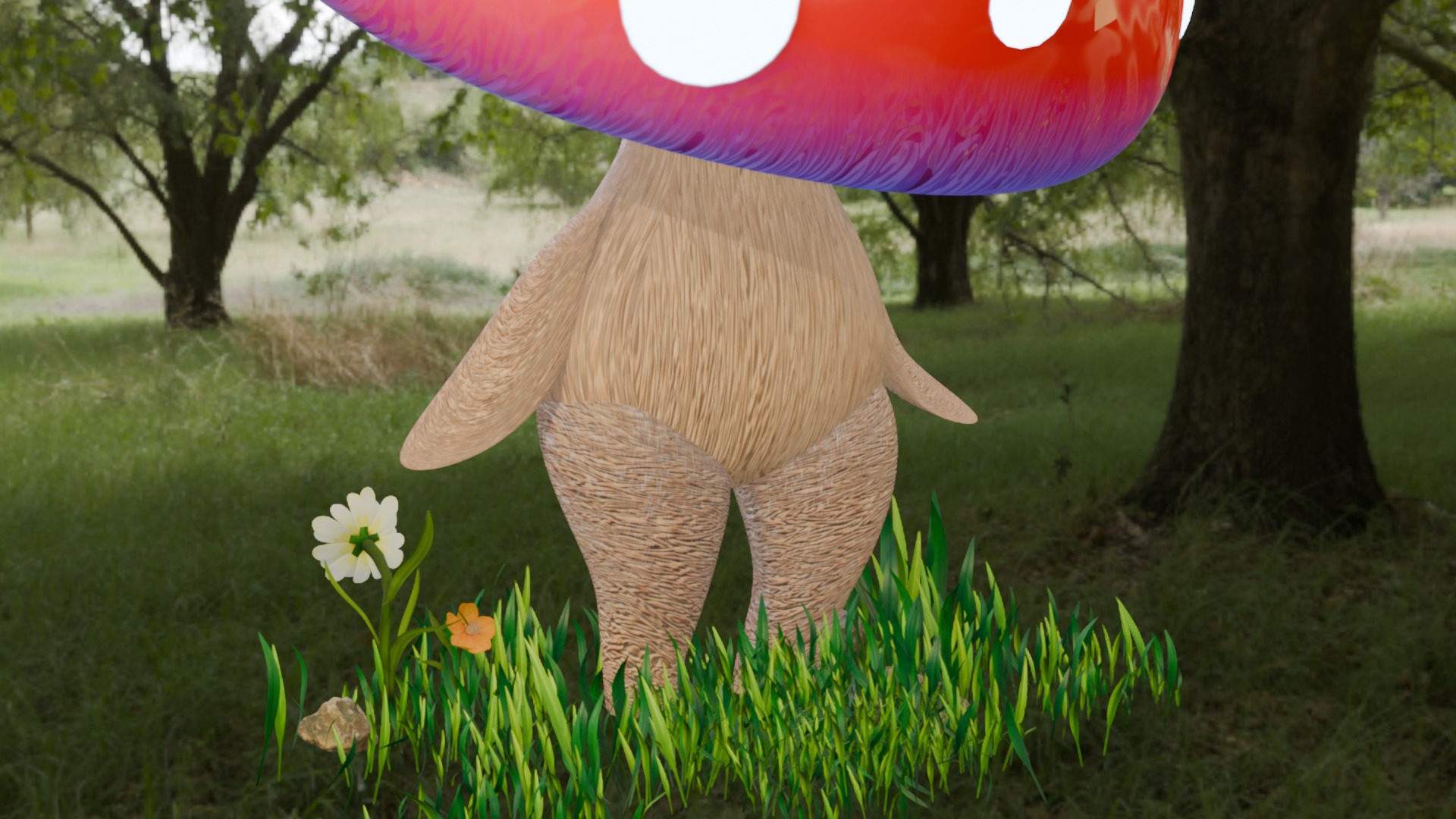Mushroom  3D model_7