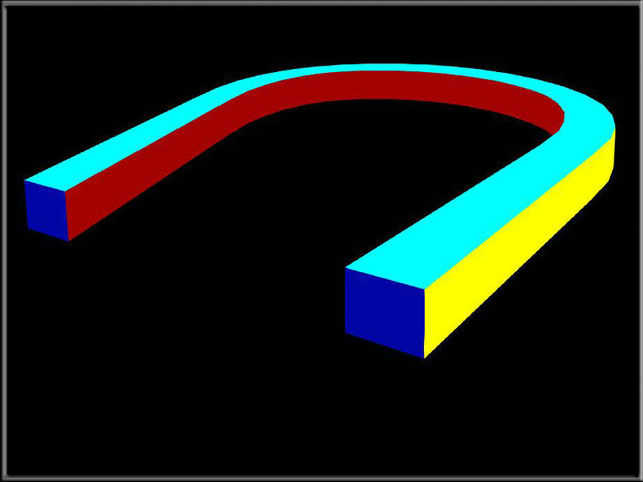 Horseshe Arch Low-poly 3D model_6