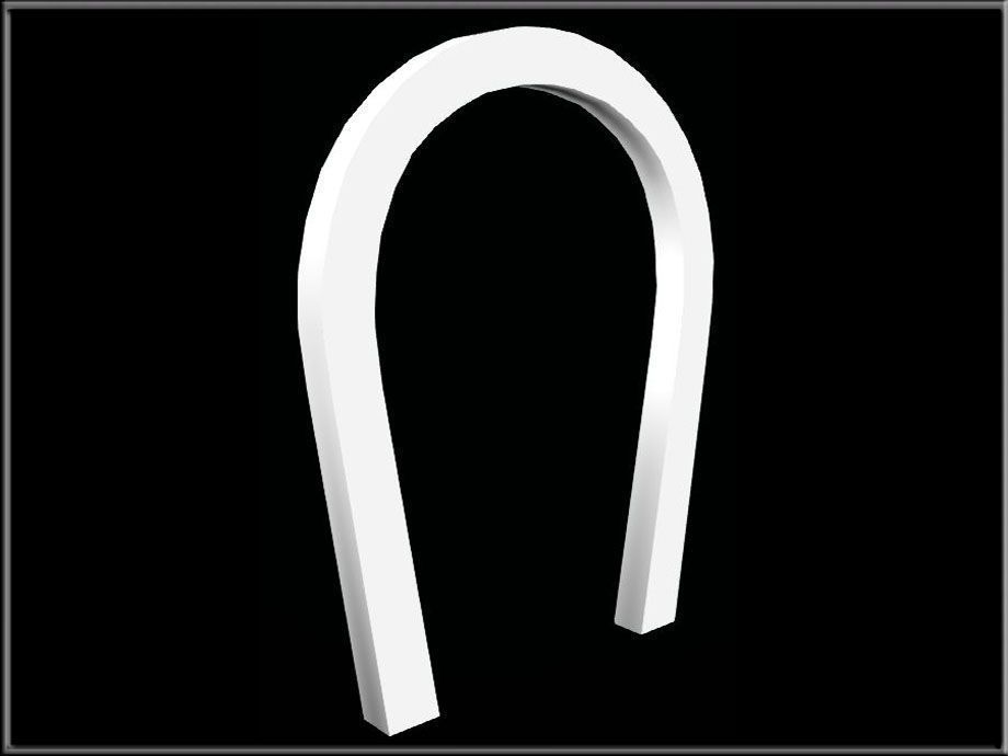 Horseshe Arch Low-poly 3D model_2