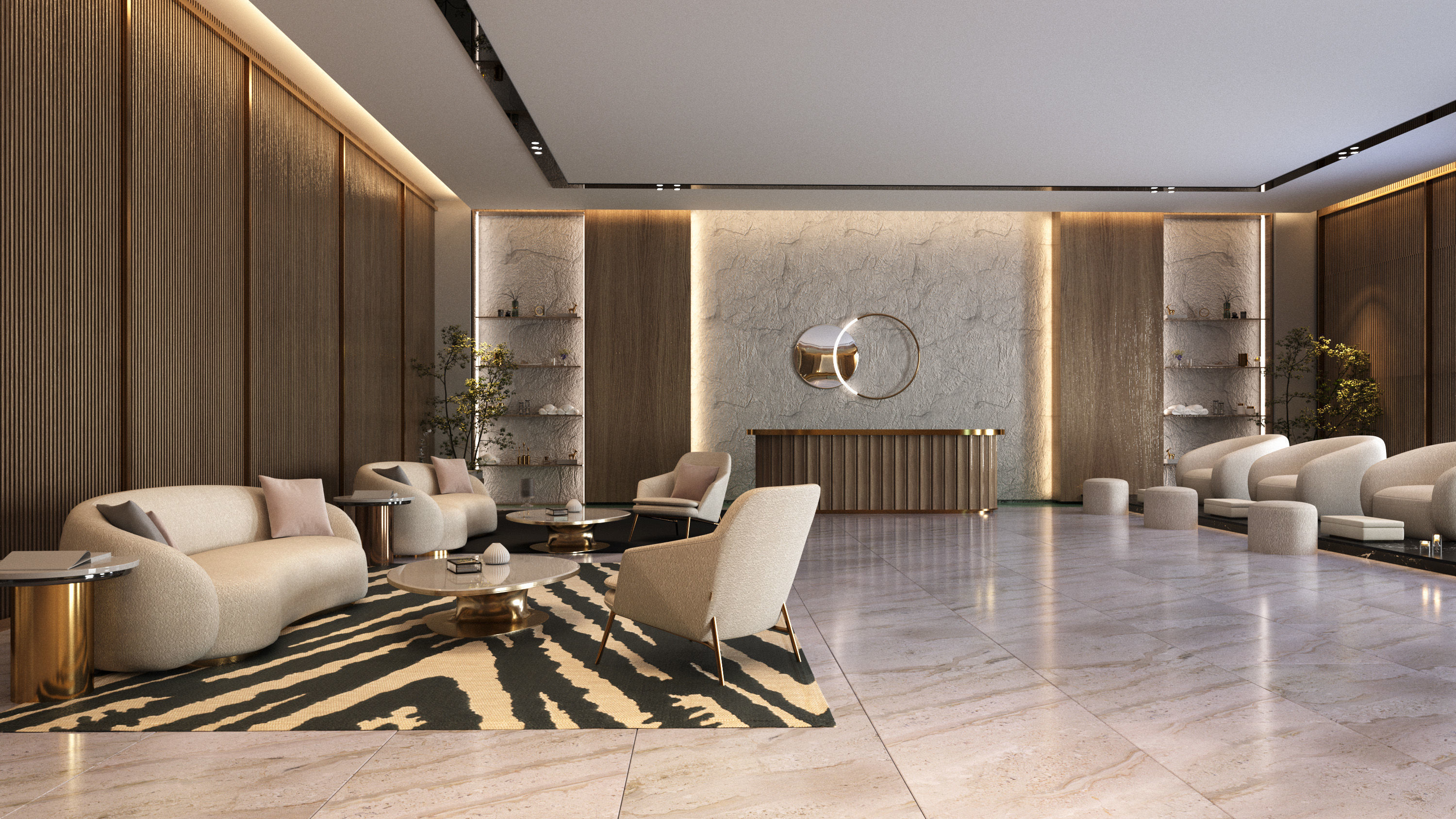 Sauna and pedicure massage center 3d model 3D model_2