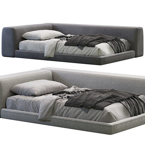Siena Bed Kids By Como 3D model 6
