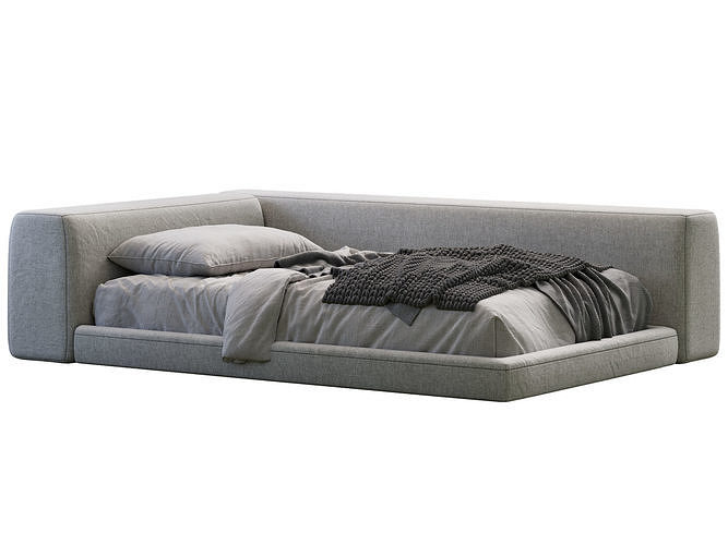 Siena Bed Kids By Como 3D model 4