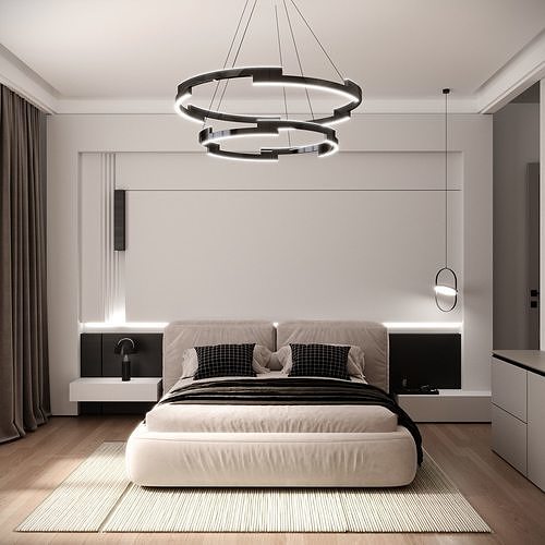 bedroom design 3D model