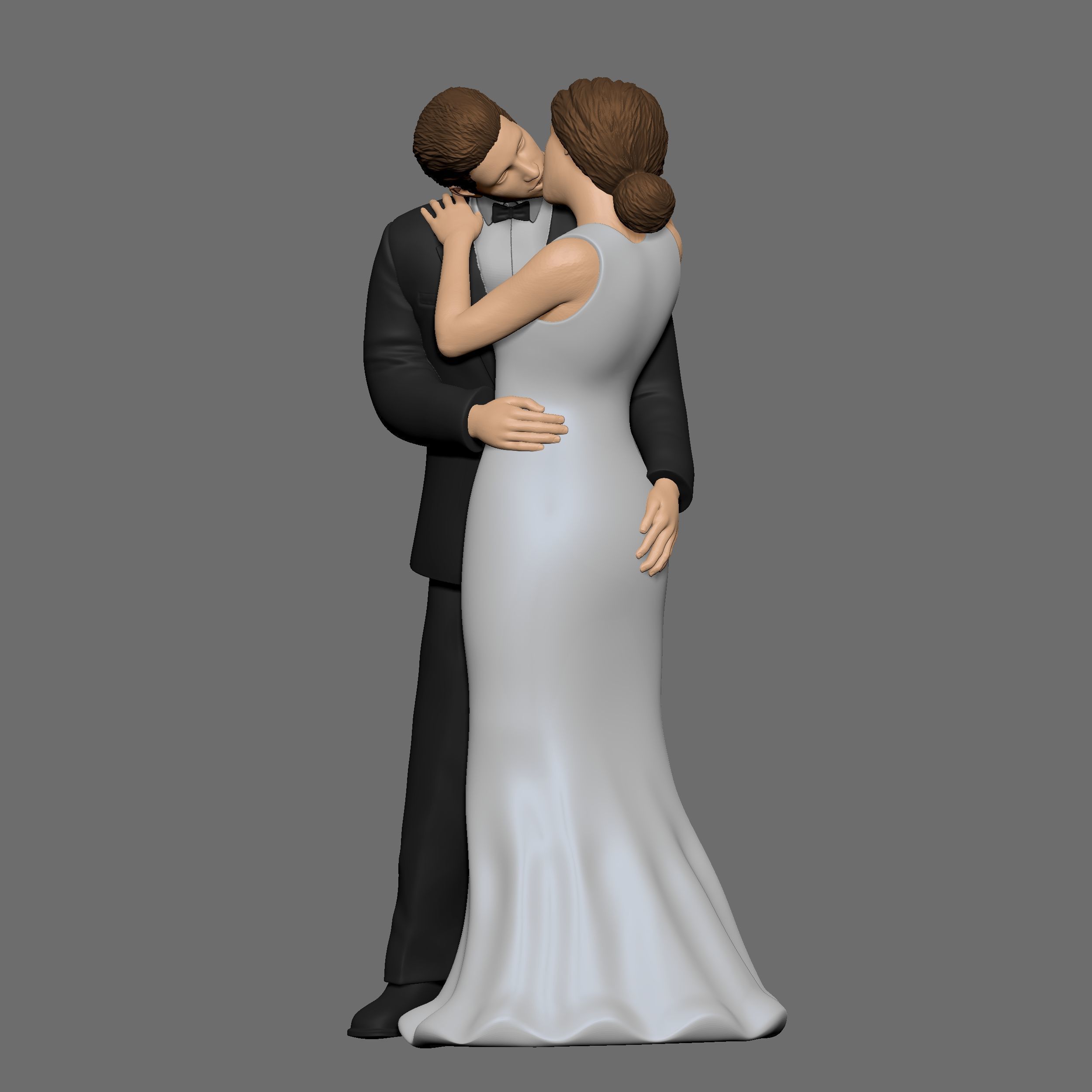 Wedding cake topper 5 3D print model_1
