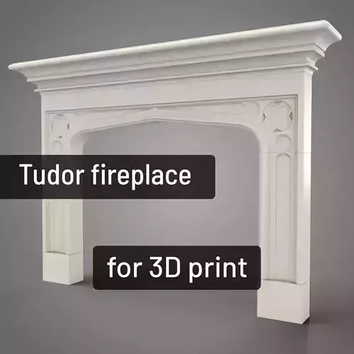 Tudor fireplace - 3D printing