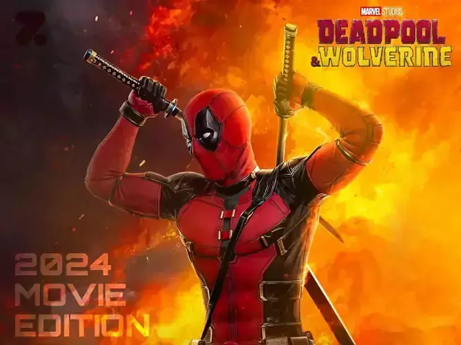 Marvel Deadpool and Wolverine 2024 cgi model 