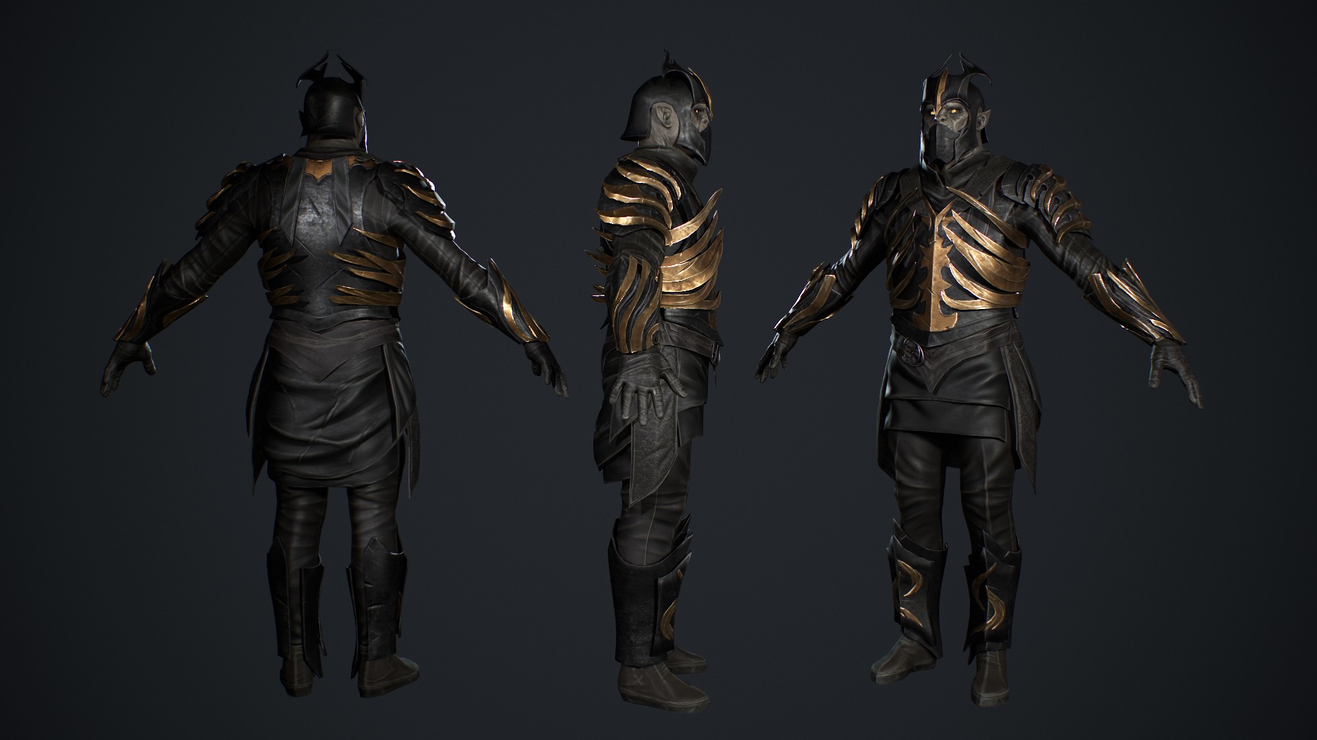 Orc 3 game ready Low-poly 3D model_7