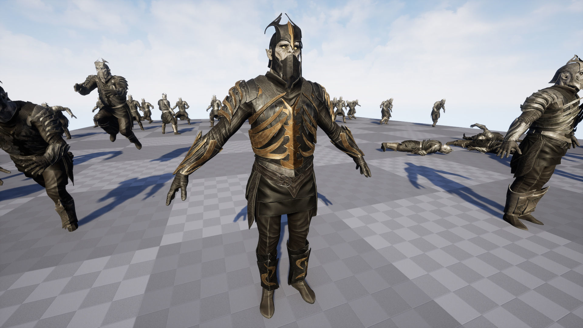 Orc 3 game ready Low-poly 3D model_21