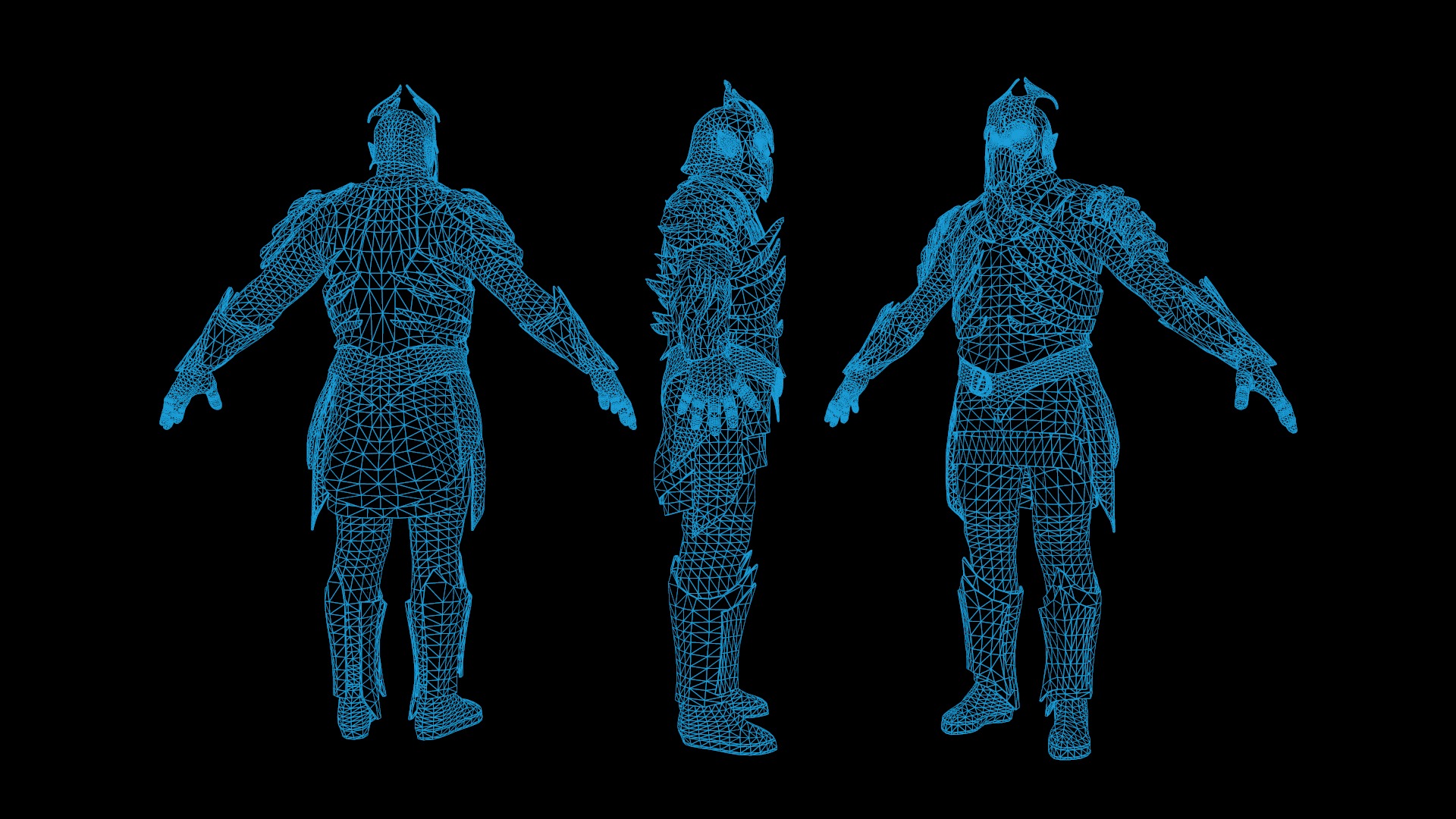 Orc 3 game ready Low-poly 3D model_10