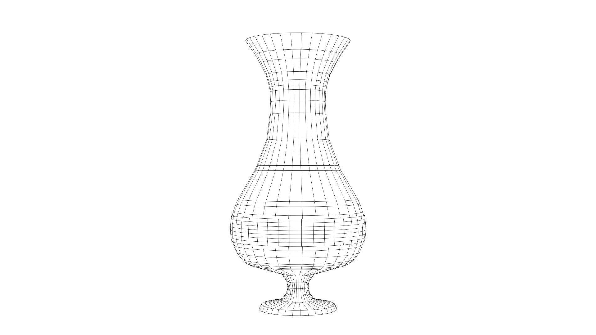 ancient greek pot 6 Low-poly 3D model_25