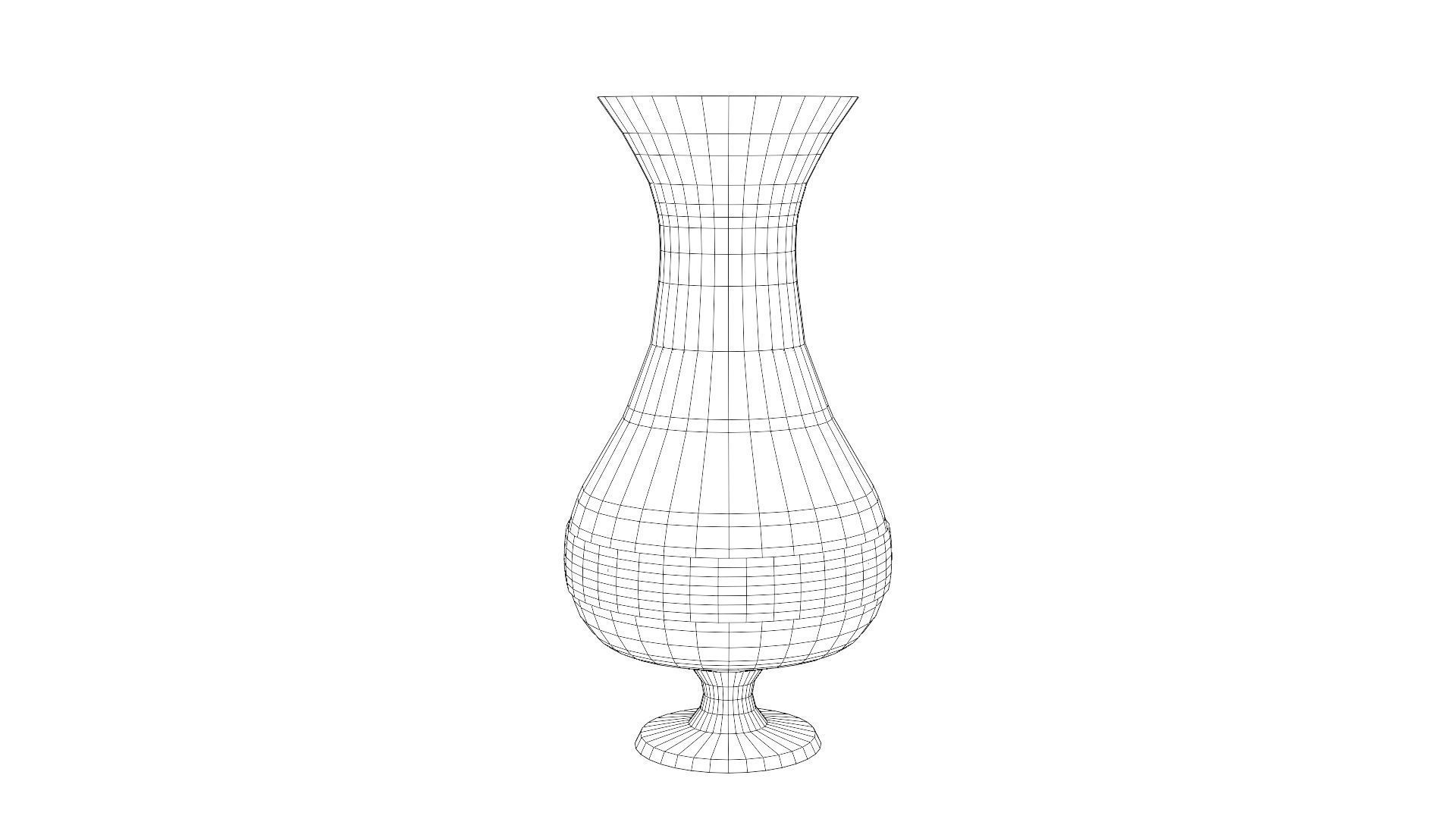 ancient greek pot 6 Low-poly 3D model_26