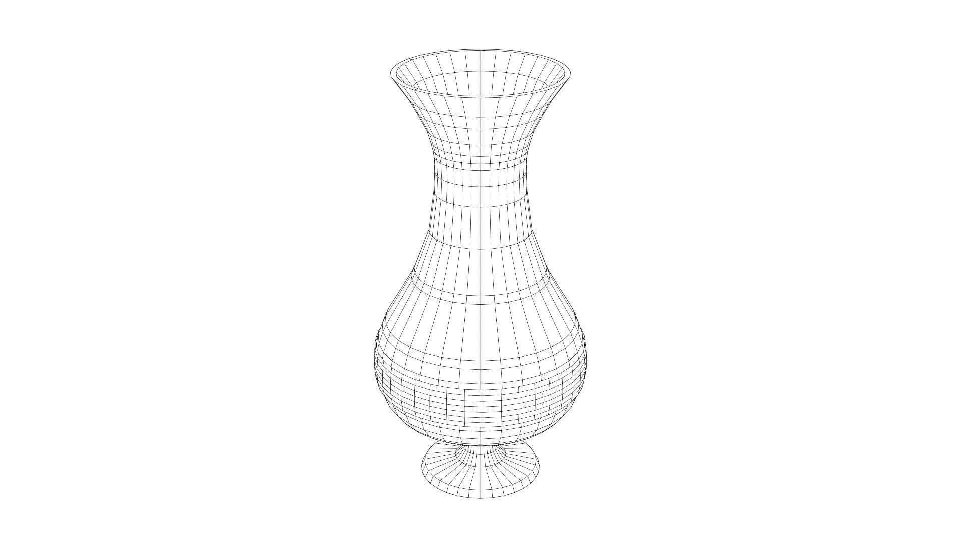 ancient greek pot 6 Low-poly 3D model_32