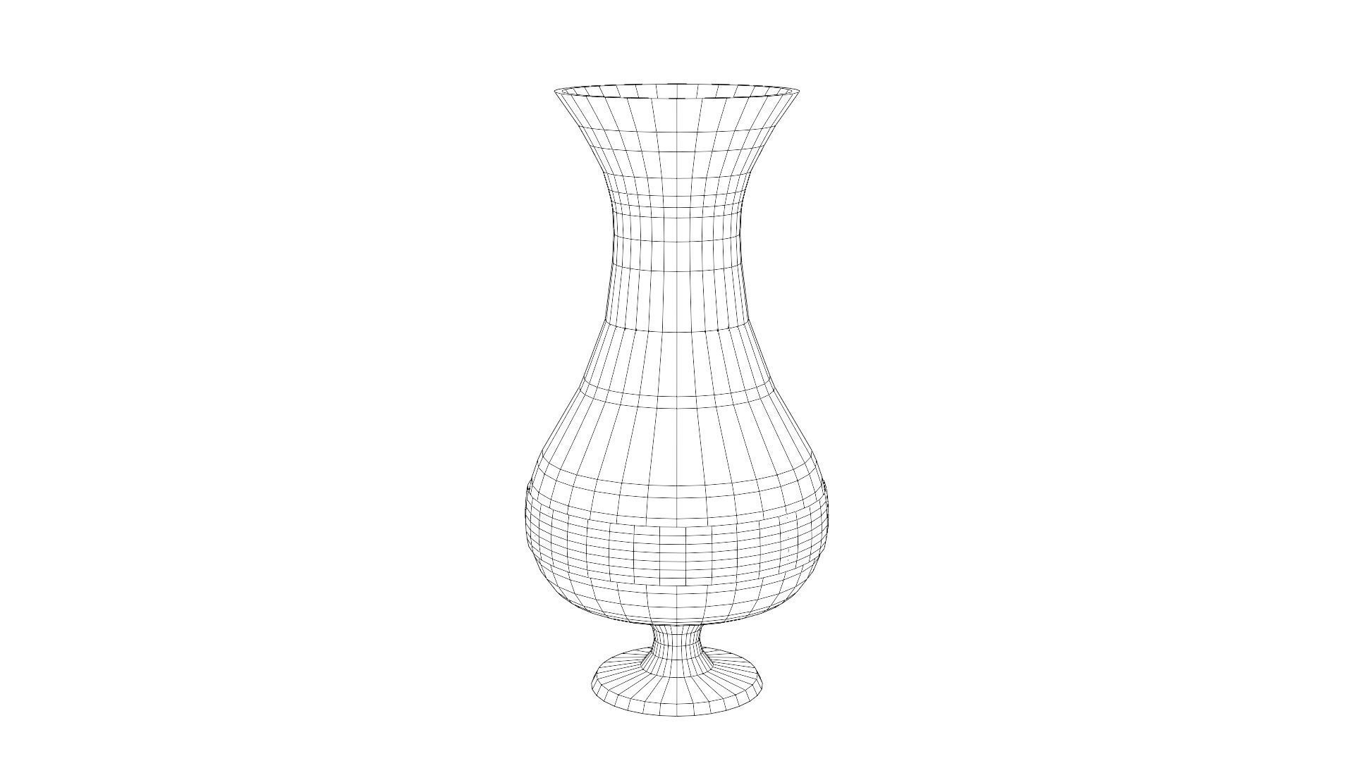 ancient greek pot 6 Low-poly 3D model_28