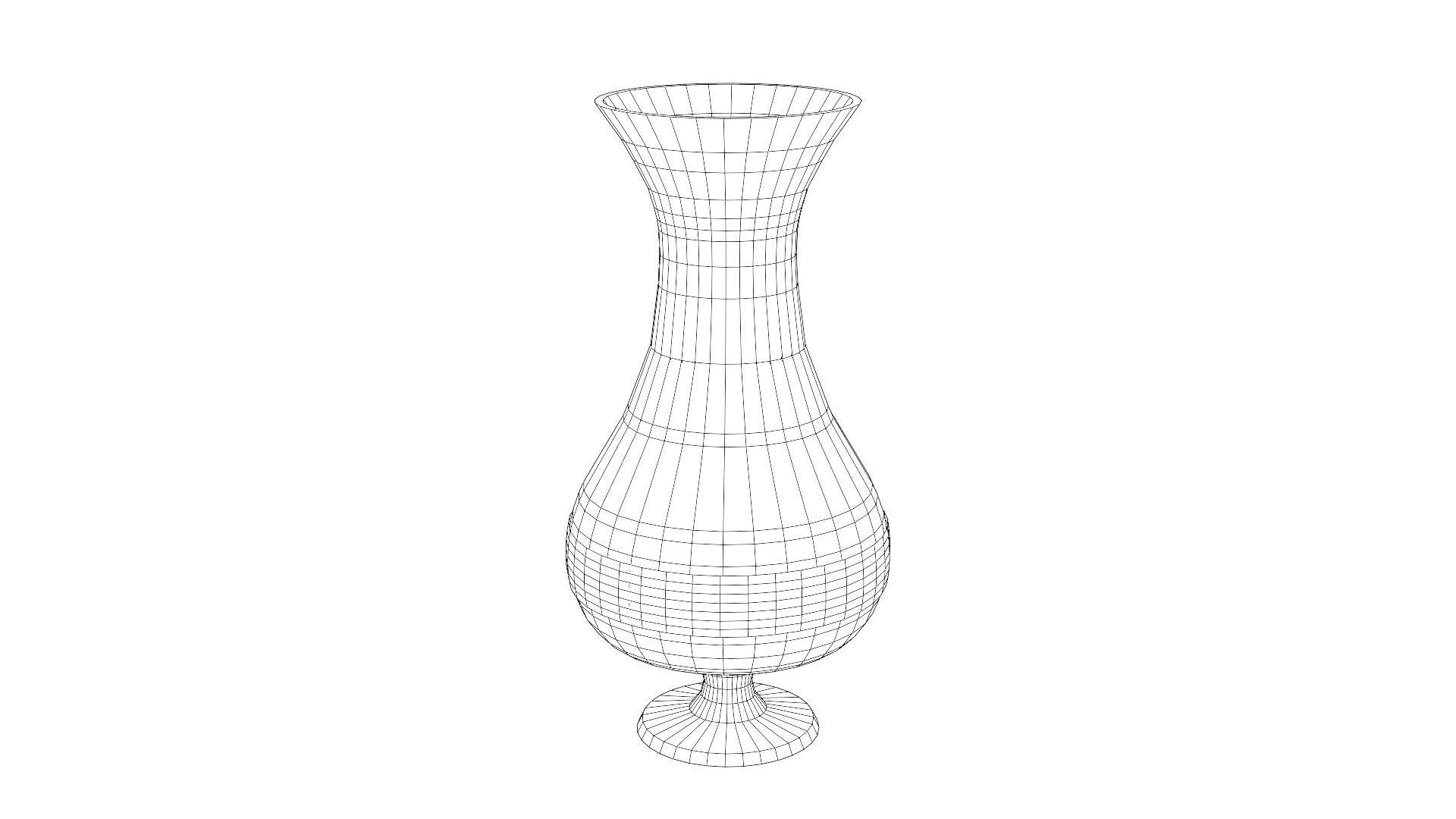 ancient greek pot 6 Low-poly 3D model_23