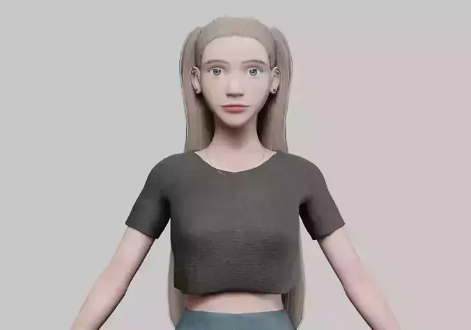 Young Pretty Woman V25113 