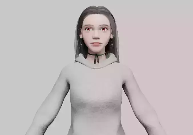 Young cute Woman V33697 