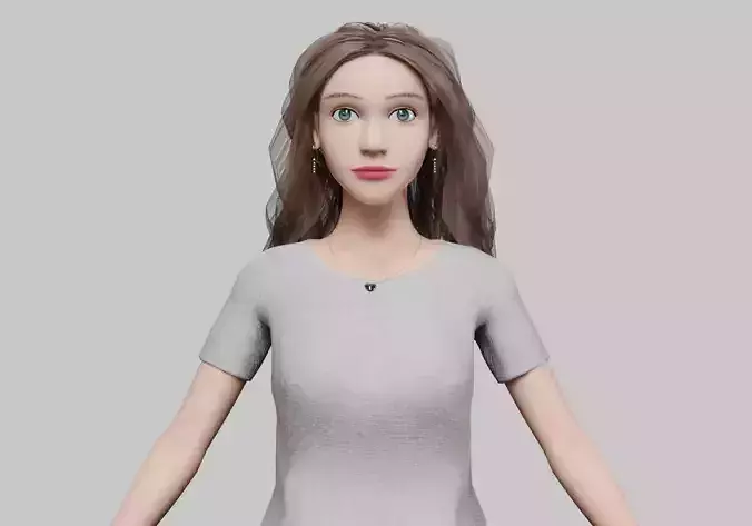 sweet cute Woman V34404 