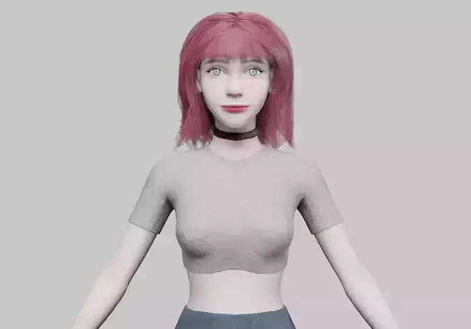 Standard cute Woman V31958 