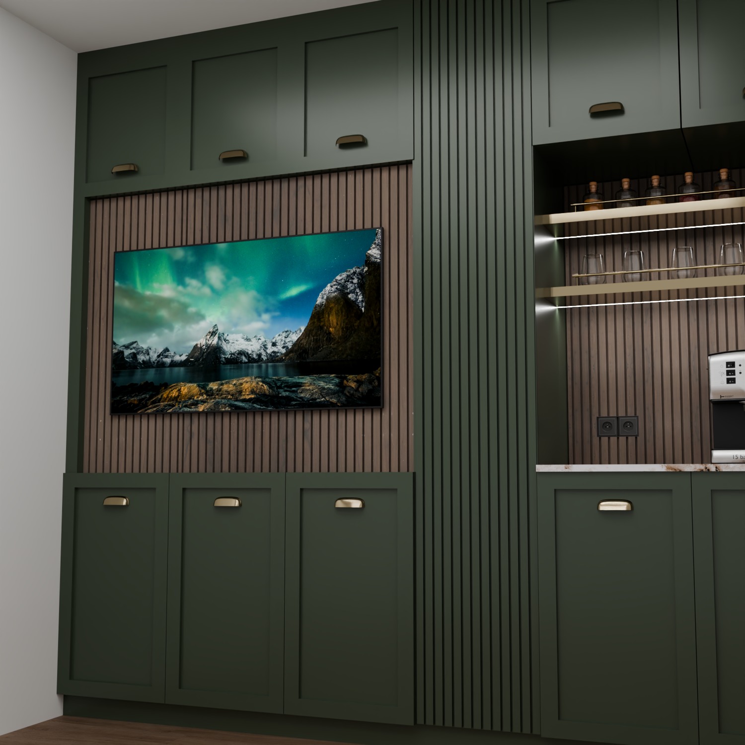 Coffe Kitchen 3D Model 3D model_5