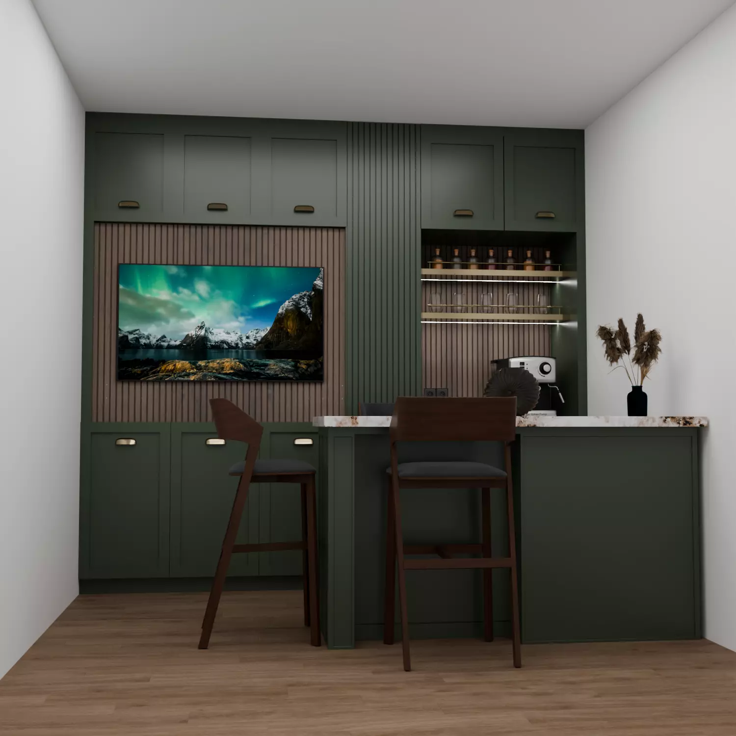 Coffe Kitchen 3D Model 3D model_0