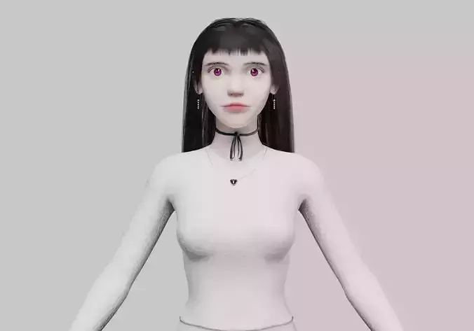 cute Beautiful woman V33696 