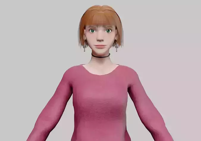 cool cute Woman V32579 