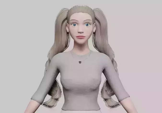 Basic cute Woman V35887 