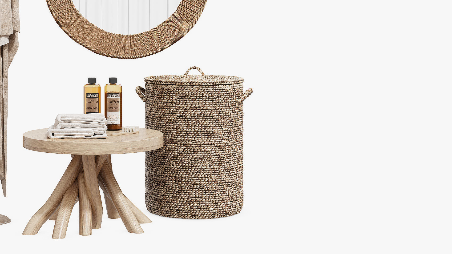 Decorative Bath Set 3D model_6