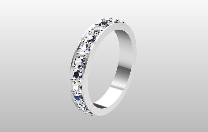 alliance ring 3D print model