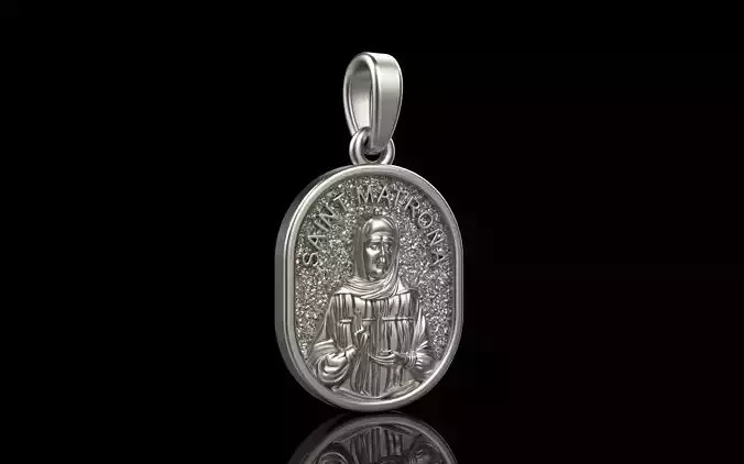 Saint Matrona protect us pendant model 990