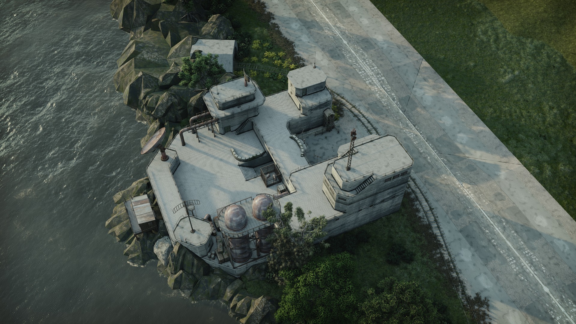 Outpost 3 Low-poly 3D model_12