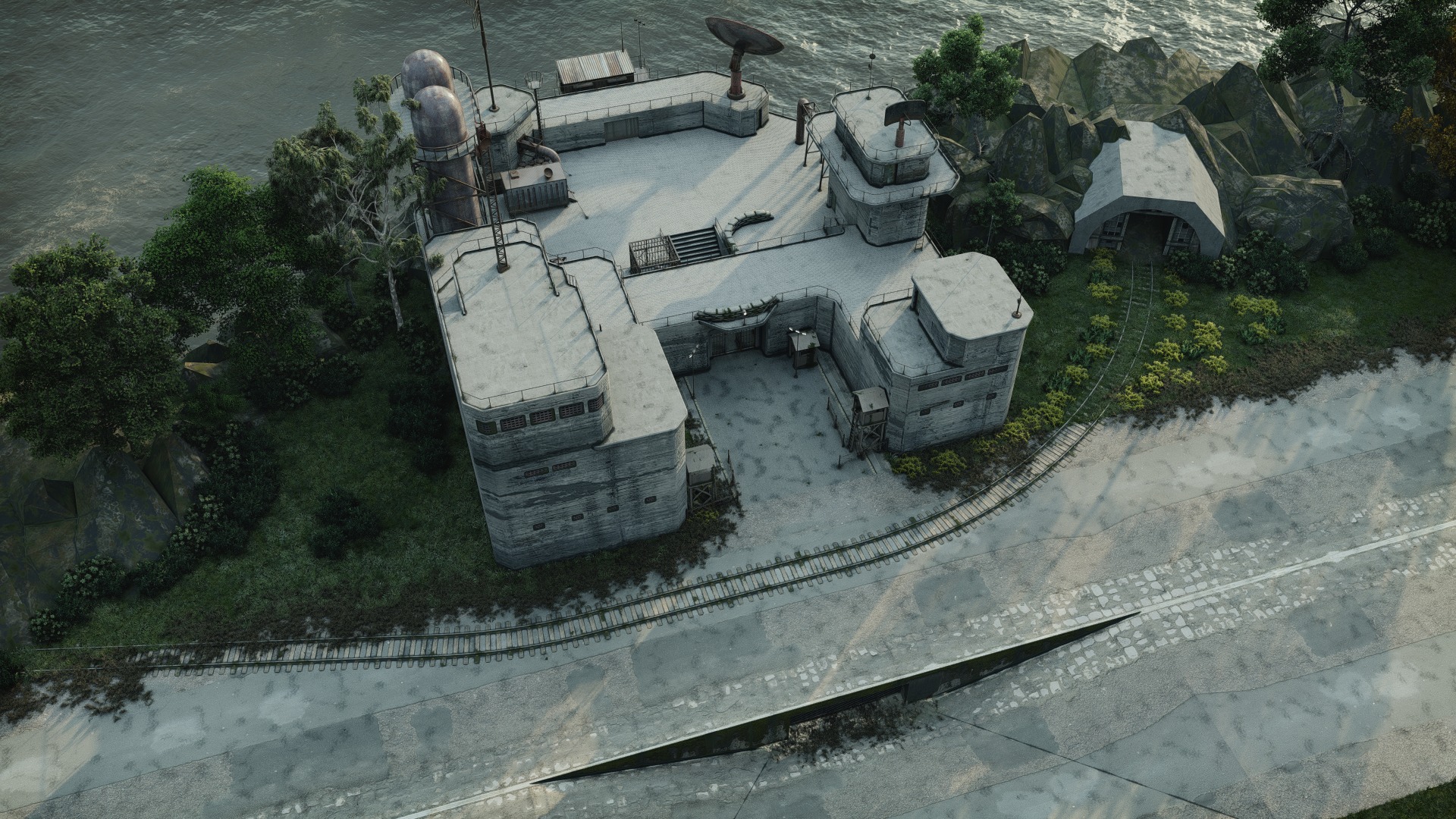 Outpost 3 Low-poly 3D model_13