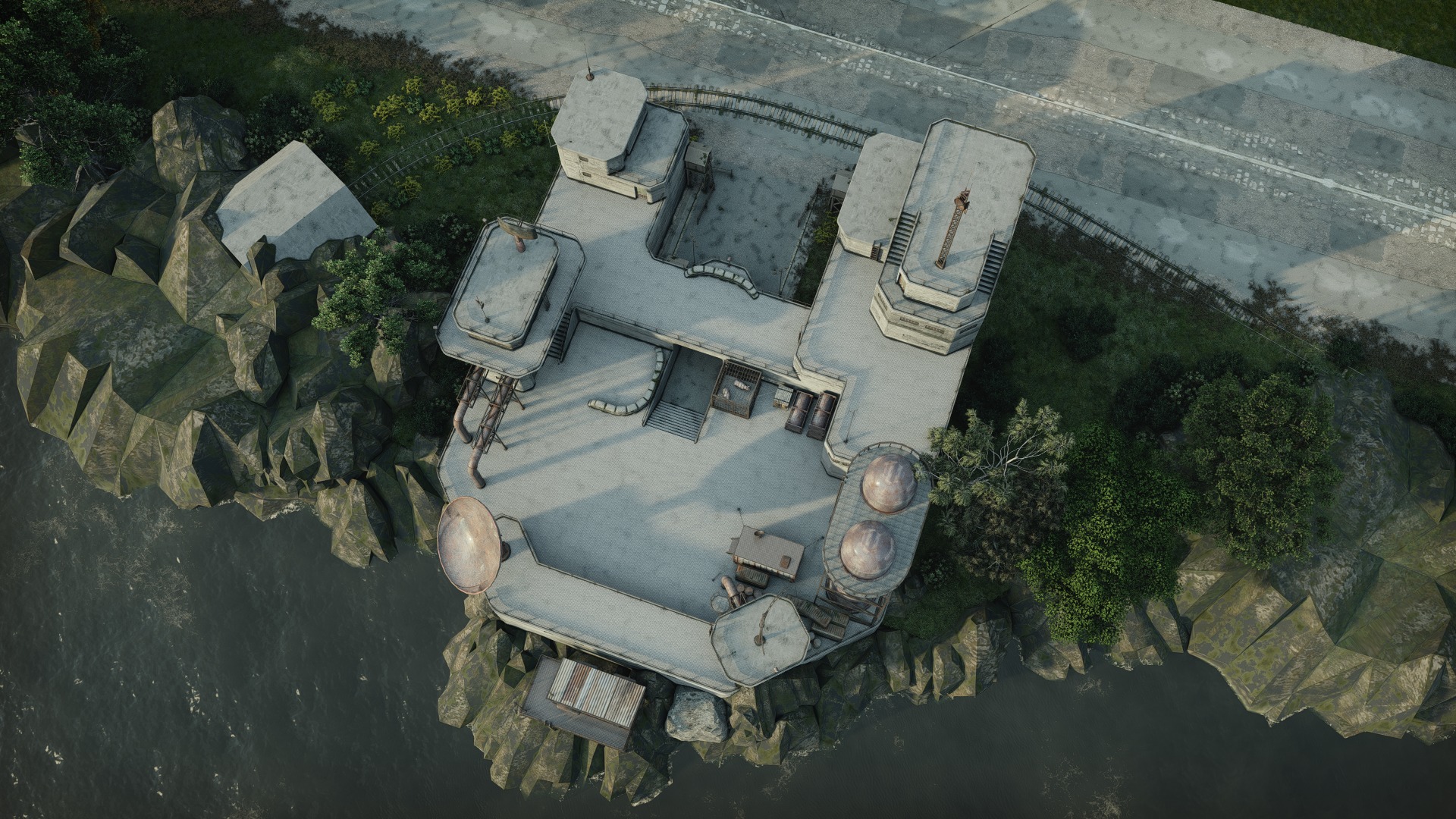 Outpost 3 Low-poly 3D model_11