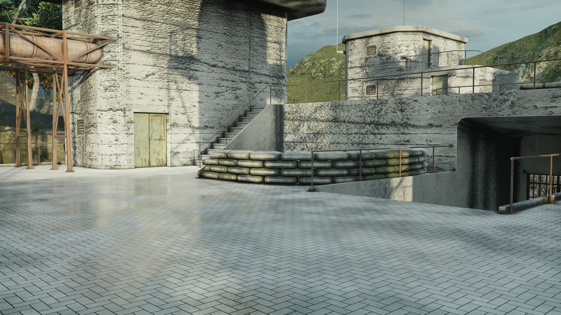 Outpost 3 Low-poly 3D model_15