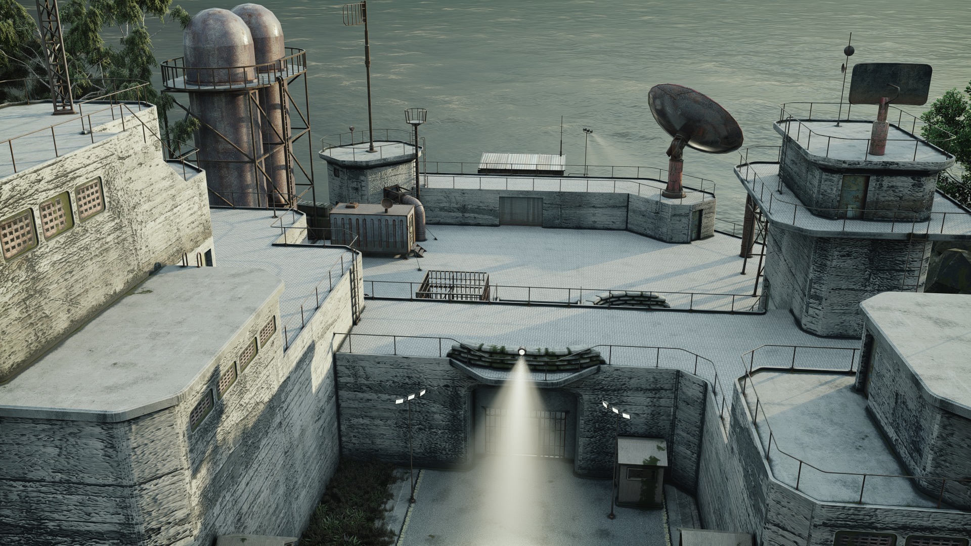 Outpost 3 Low-poly 3D model_14