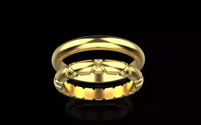 Wedding ring model 934