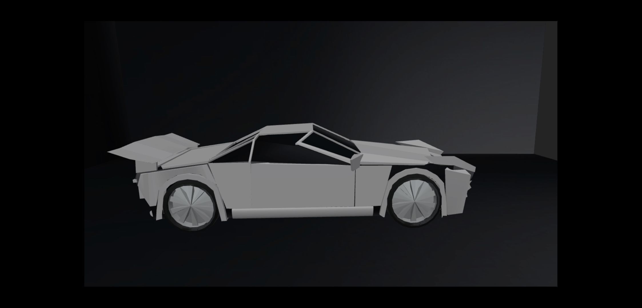 Modified car 3D model_2