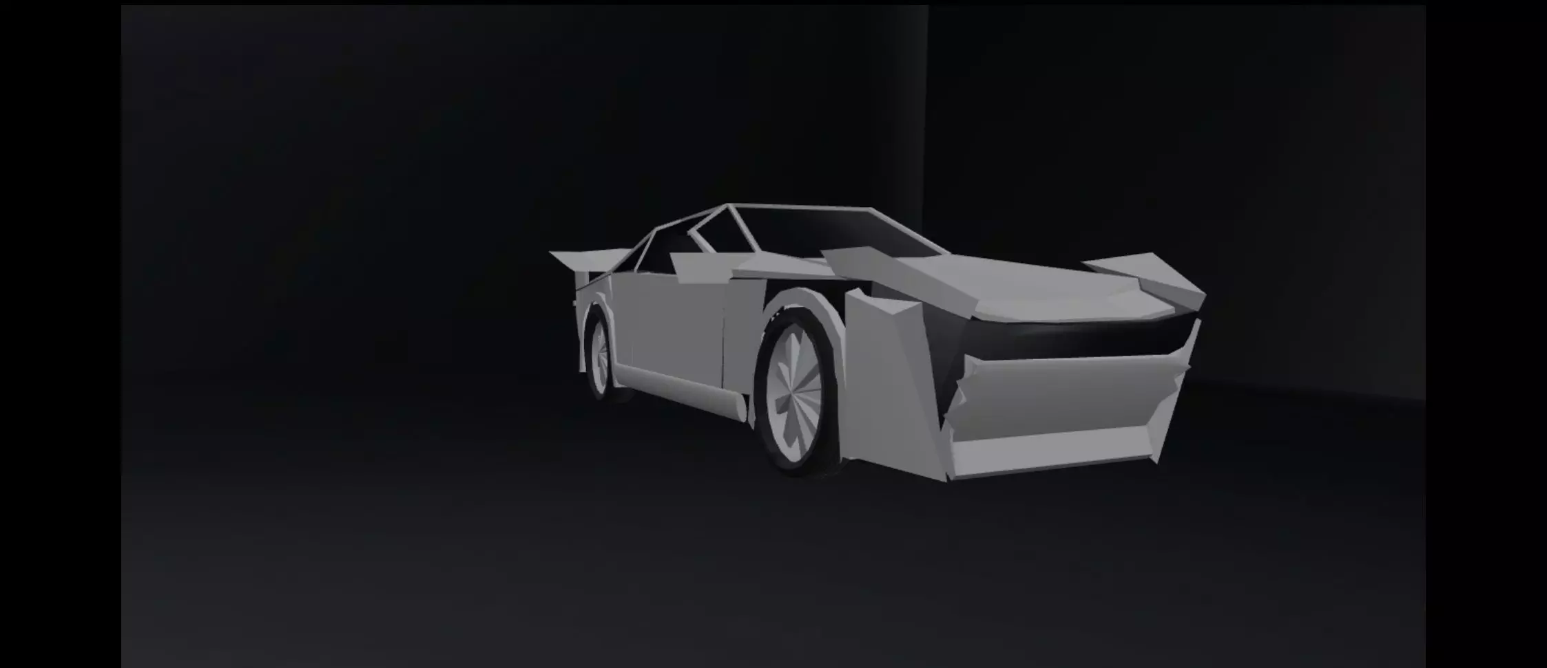 Modified car 3D model_0