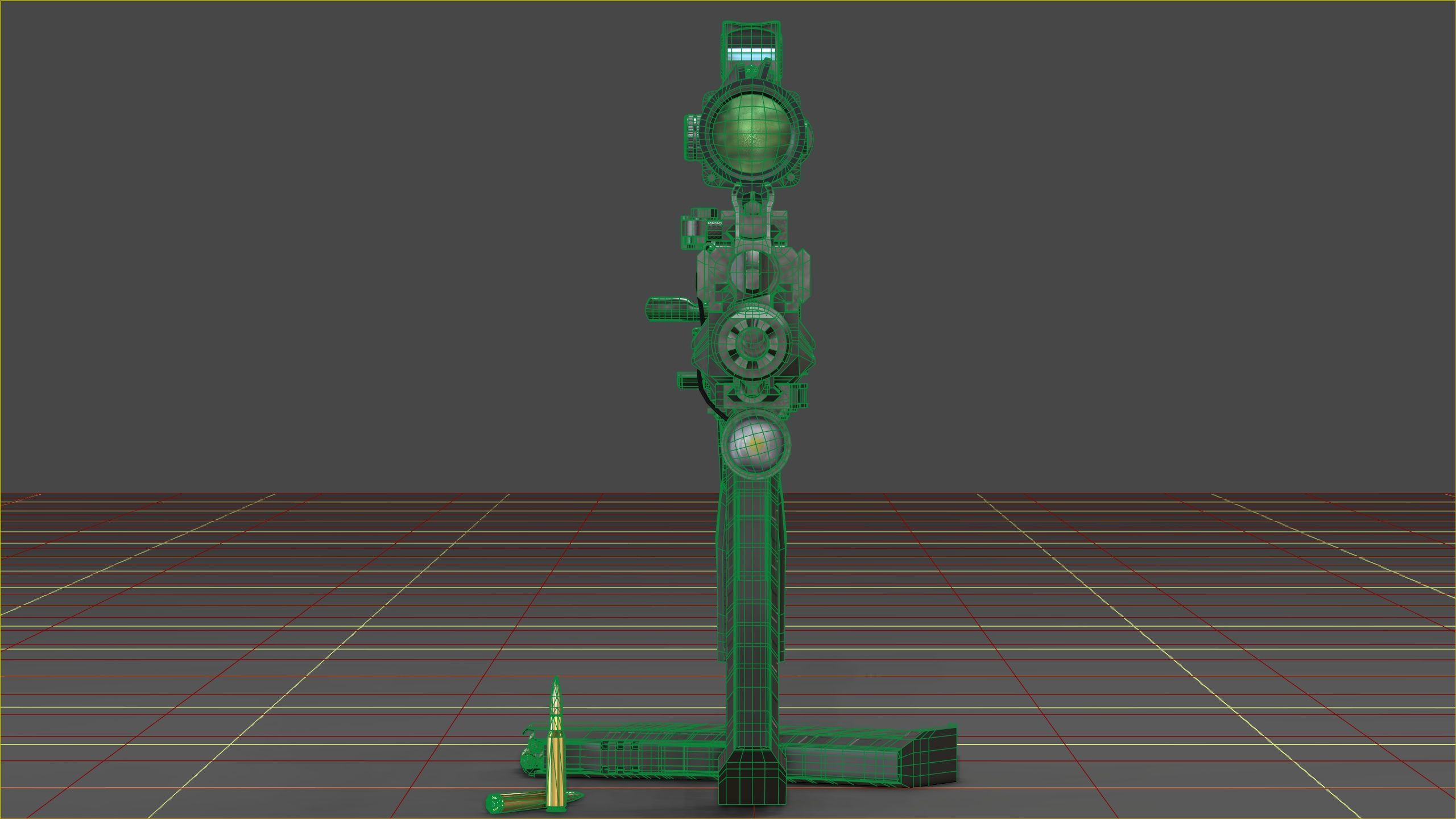 Kalashnikov AK-12 Low-poly 3D model_10