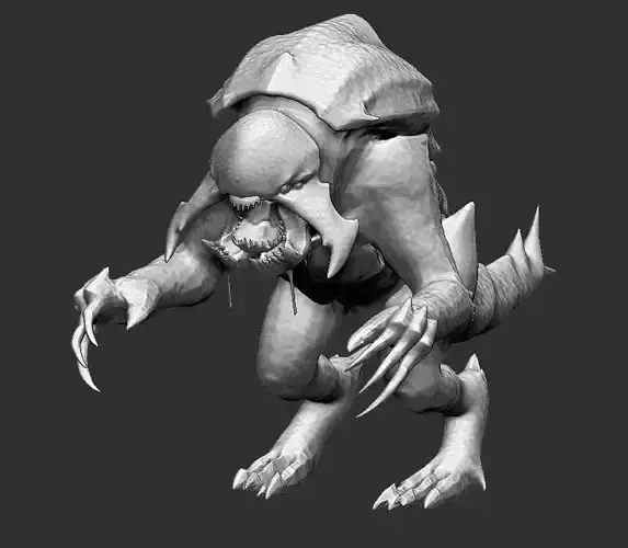 Rhinos Cryptid call of duty Ghosts extinction 3d model 3D print model