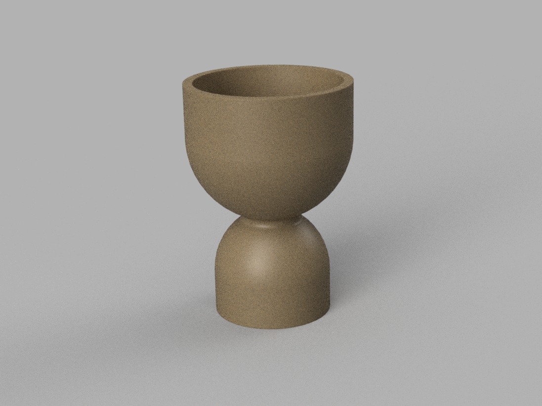 Stacked Planter 3D model 3D print model_4
