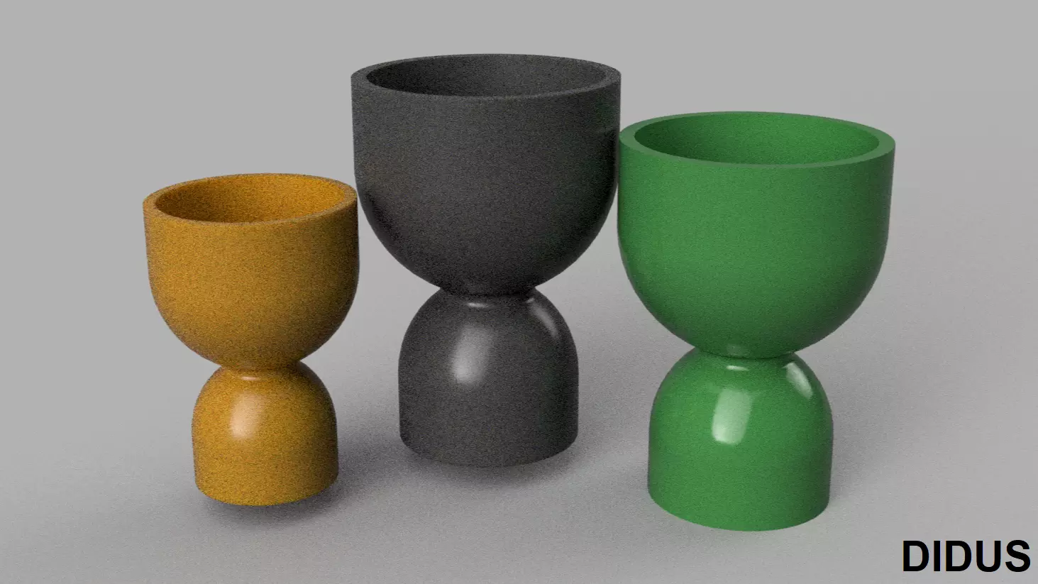 Stacked Planter 3D model 3D print model_0