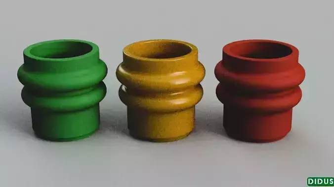 3D MINI PLANTER VASE